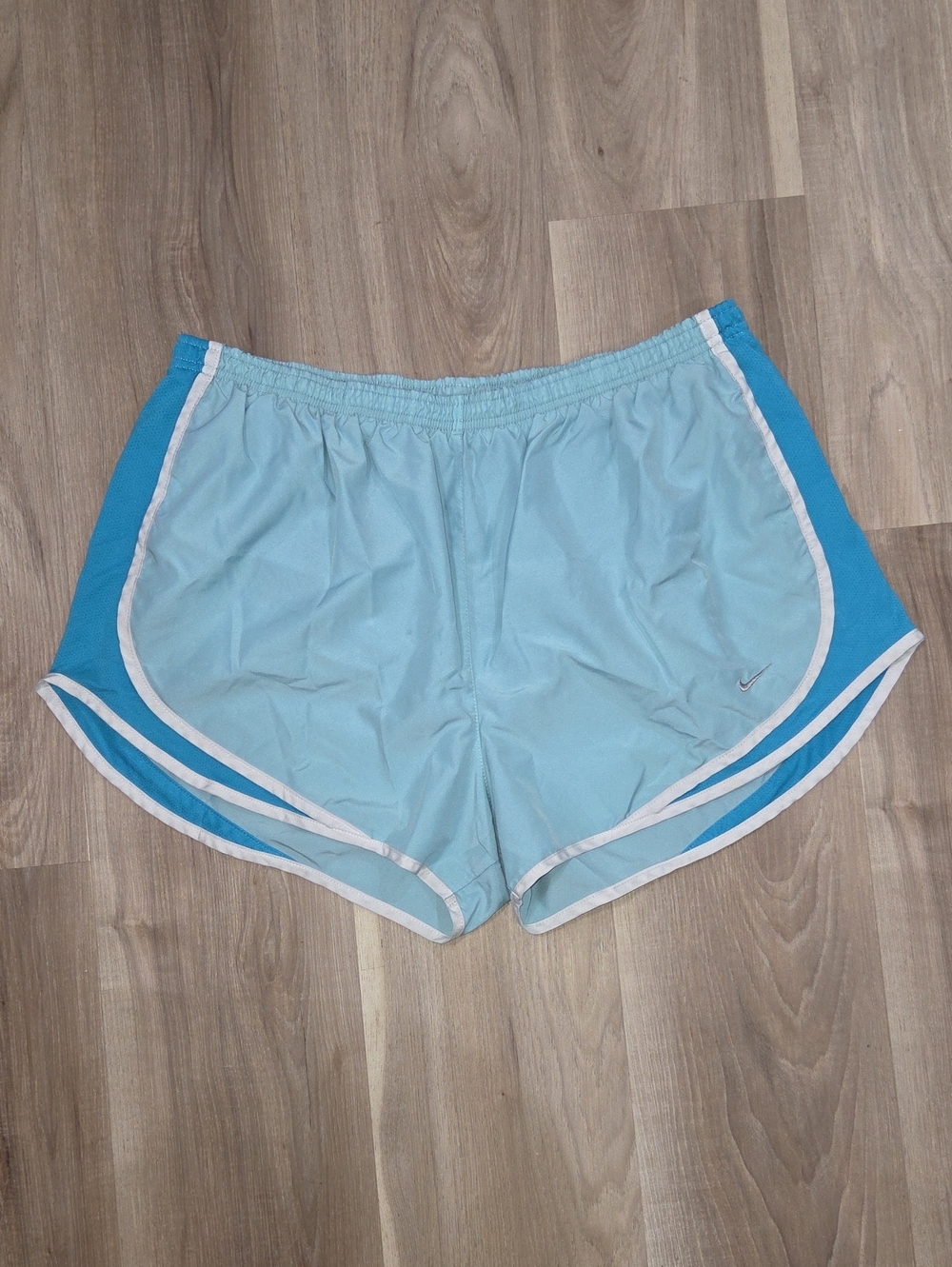 •Nike• Womens Ice Blue Athletic Shorts